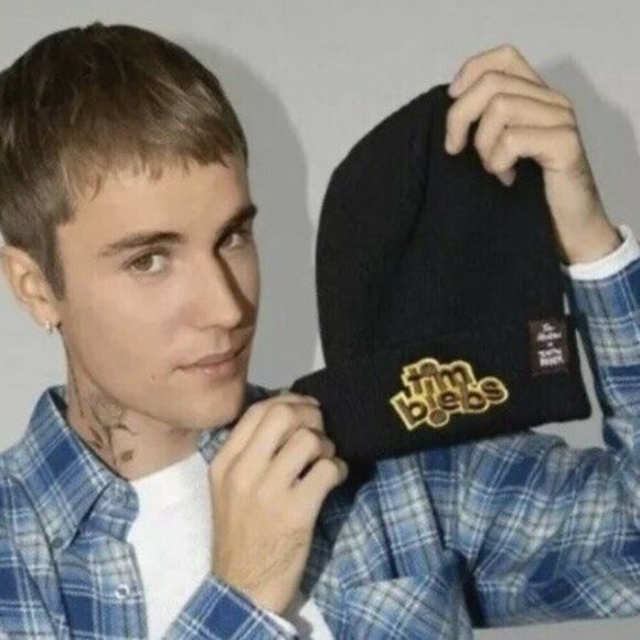 Tim Hortons x Justin Bieber Biebs Beanie Hat - One Size, Unisex - Picture 2 of 3